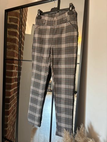 Pantalon à carreaux