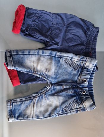 Lot de 2 Pantalons Garçon 6 mois