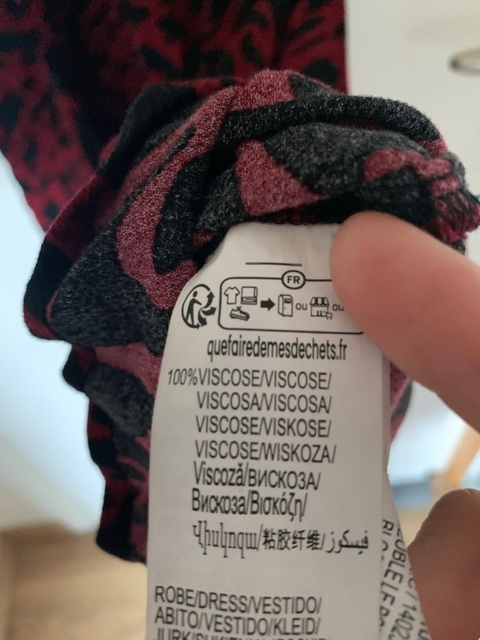 Robe léopard rouge noir - photo numéro 5