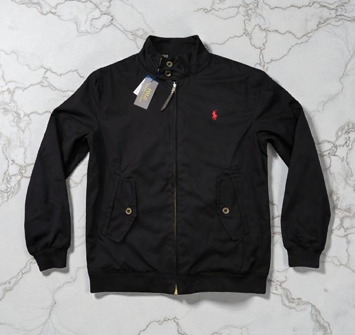 Veste Polo Ralph Lauren Homme Taille M – Noir – Zip – Neuve