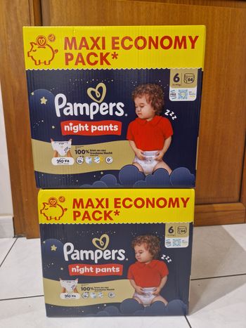 Taille 6 pampers lot de 2