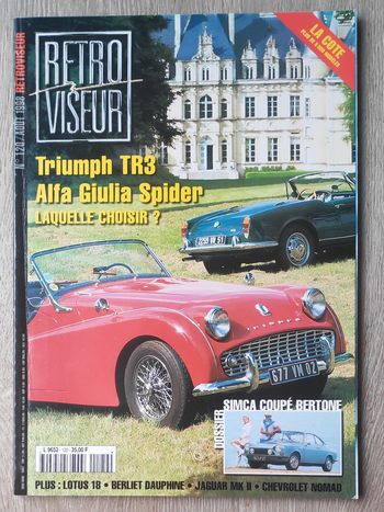 Rétroviseur n°120 - Simca Coupé Bertone