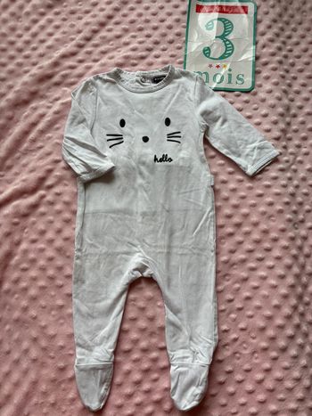 Pyjama léger 3 mois