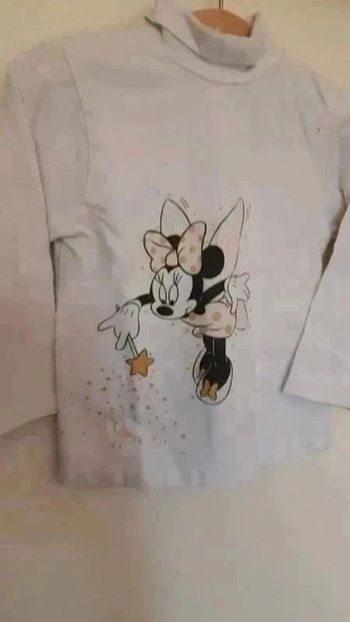 t-shirt manche longues Minnie 18 mois
