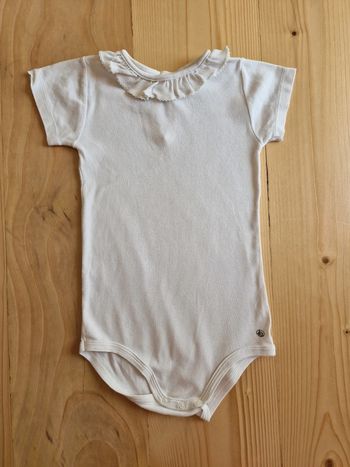Body col Petit Bateau 24 mois