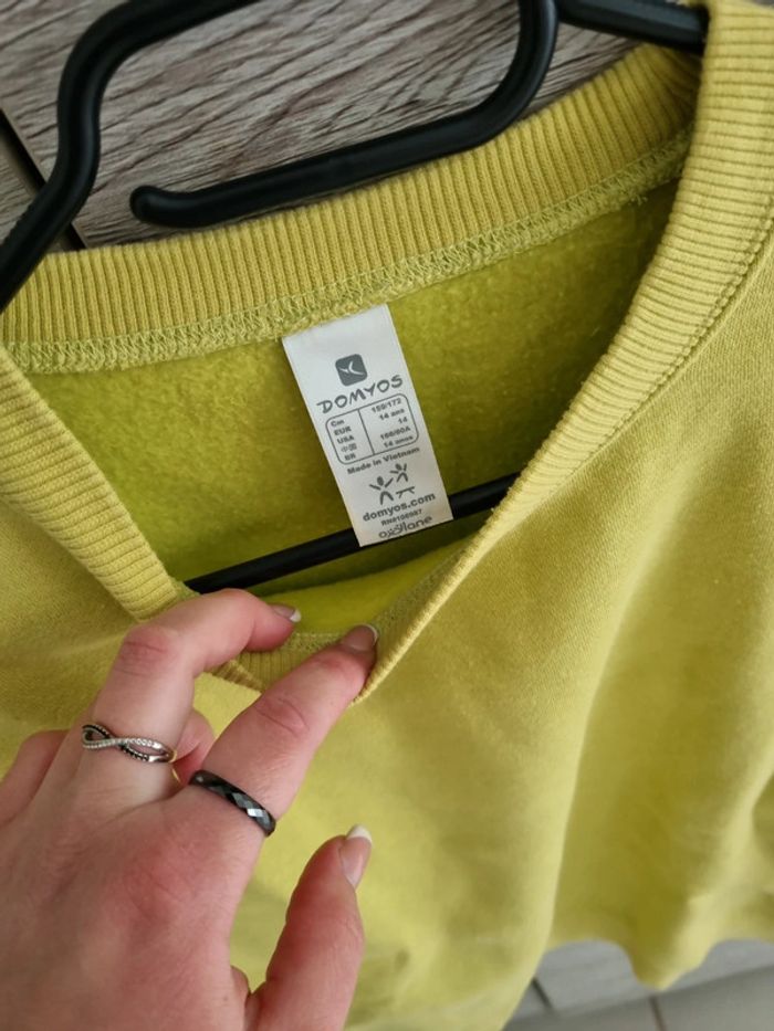 Sweat vert - photo numéro 3