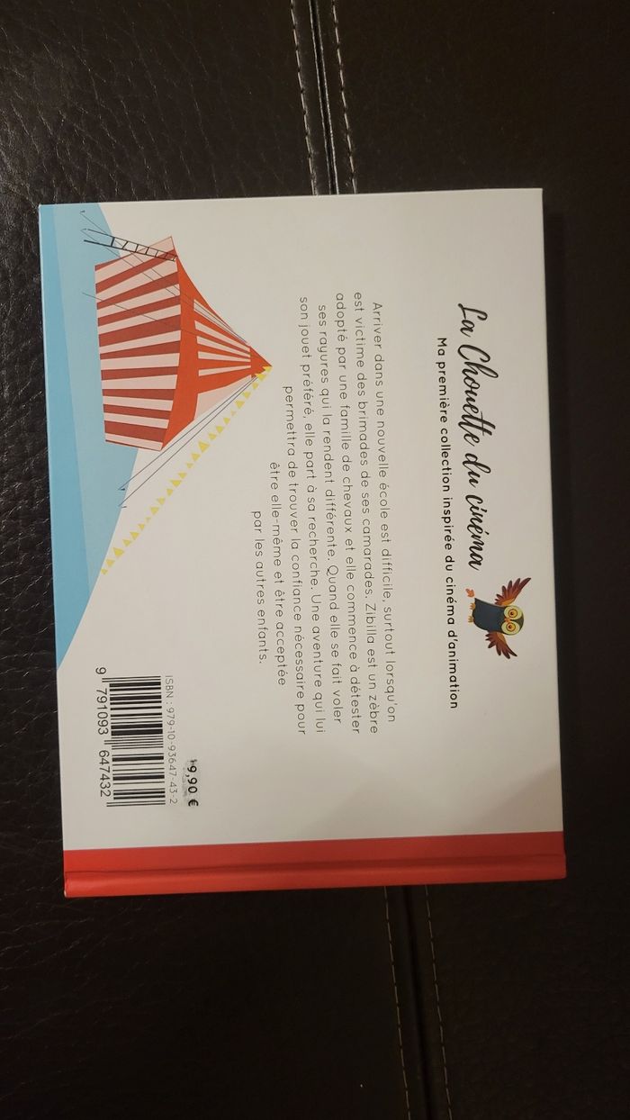 Livre neuf Zibilla collection La chouette du cinéma - photo numéro 3