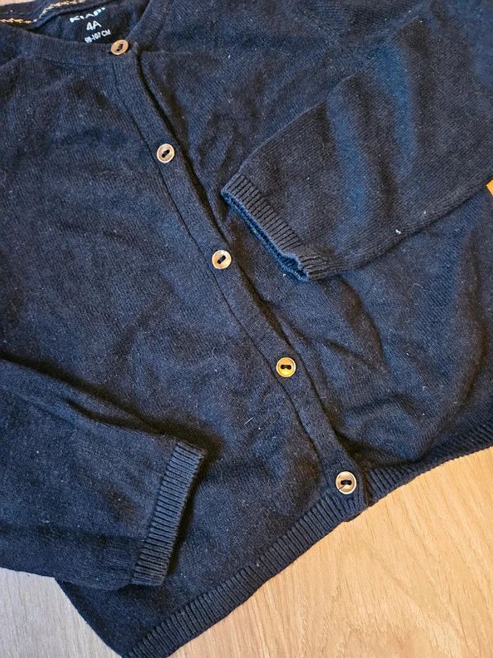 Gilet noir Kiabi 4 ans - photo numéro 4
