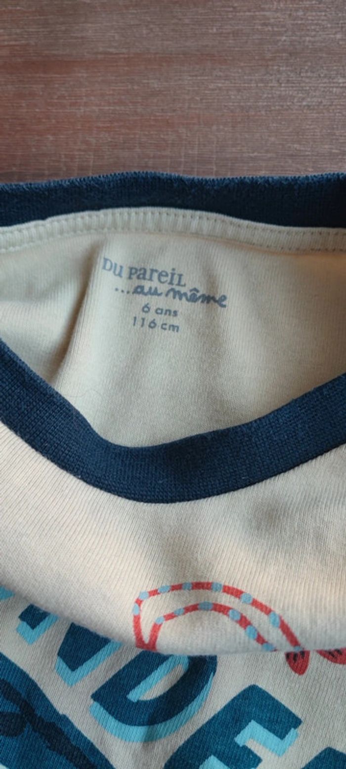 Joli pyjama 2 pièces mi-saison T6ans - photo numéro 5