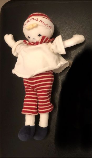 Peluche 1er âge (poupée)