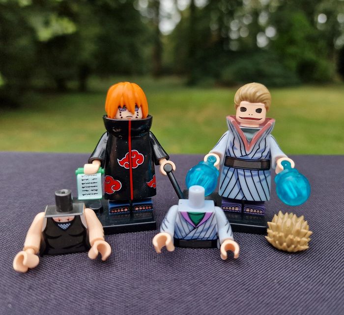 Minifigure Manga naruto lot 2 figurines n0.01