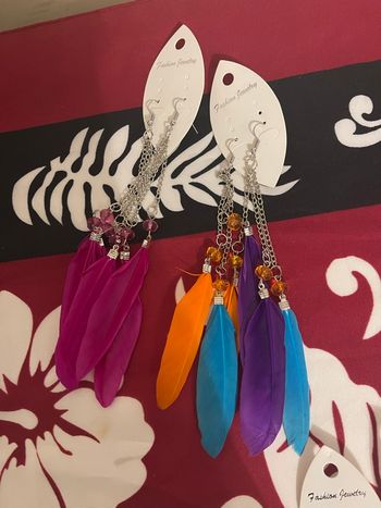 Lot de boucles d’oreille
