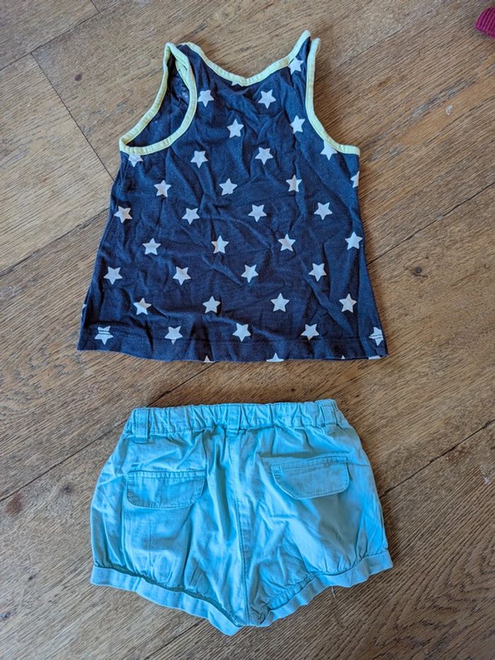 Ensemble 18 mois bleus étoile kidkanai - photo numéro 4