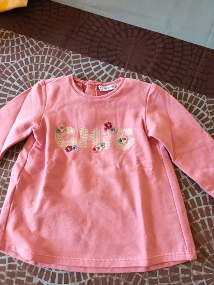 Pull fille 18 mois mayoral