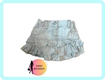 Mini-Jupe en Jean Kimbaloo - Chic et Tendance pour les Petites Stars!
