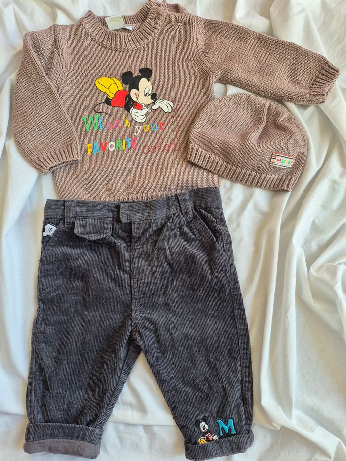 Ensemble bébé garçon Disney Mickey – 6 mois