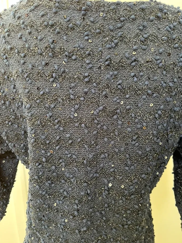 Haut manches 3/4 avec sequins - photo numéro 5