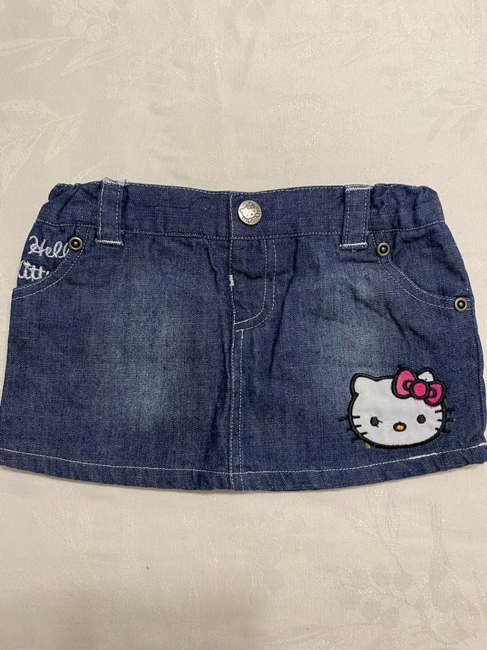 Jupe en jean Hello Kitty 3 mois