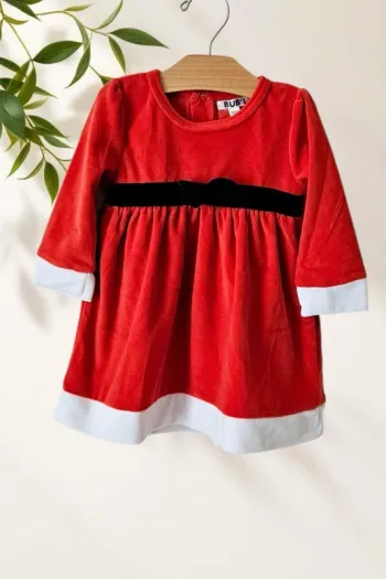 Robe de Noël 12 mois Fille