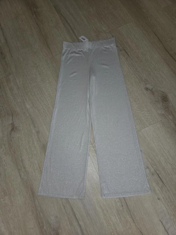 pantalon Undiz argenté taille L - photo numéro 2