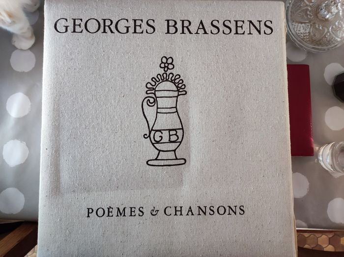 Coffret vinyles Georges Brassens Poèmes et Chansons