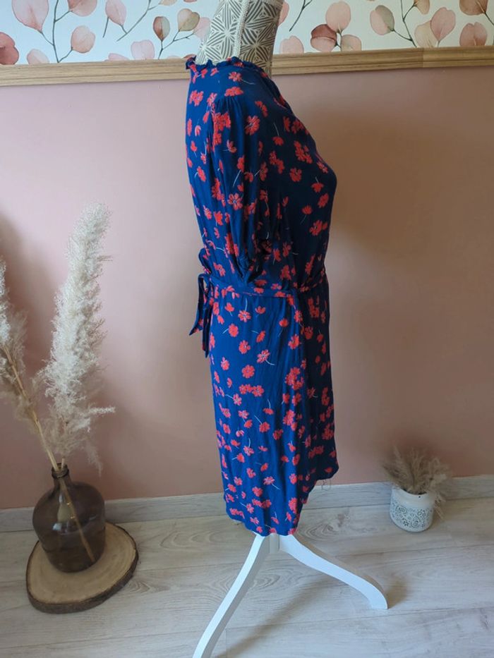 Robe fleury camaïeu taille 40 - photo numéro 3