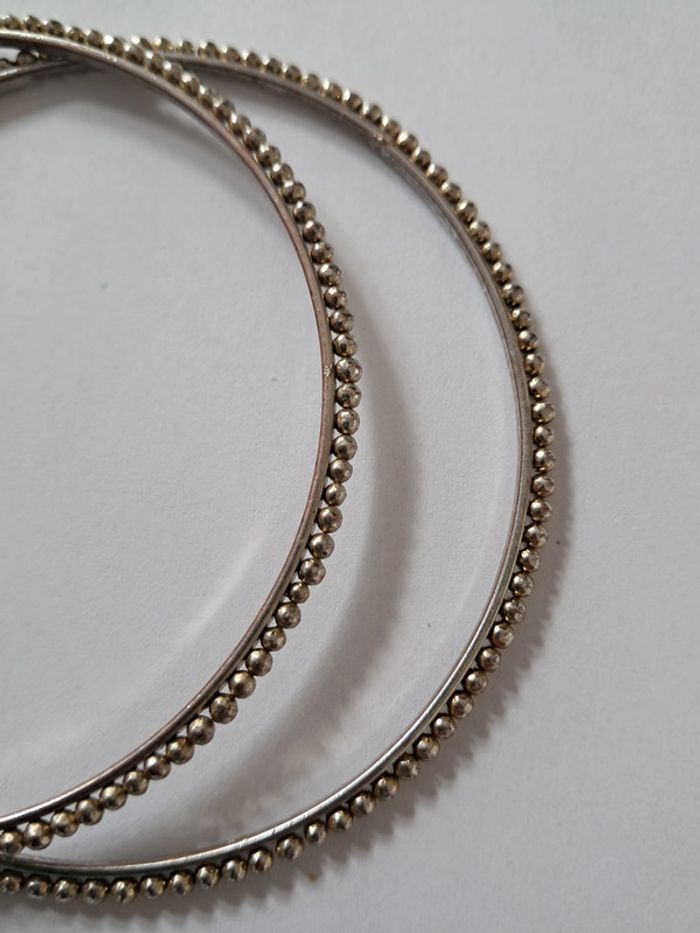 Deux bracelets jonc fantaisie - photo numéro 4