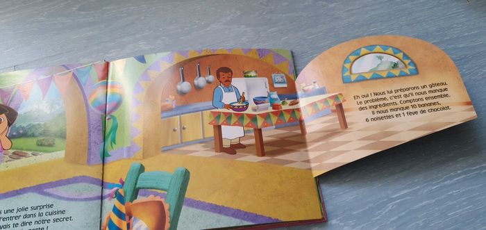 Livre dépliant Dora et la fête des mères - photo numéro 4