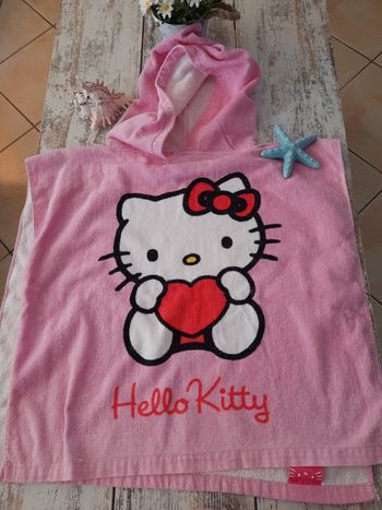 Cape de bain hello kitty