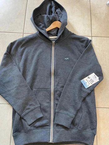 Beau sweat zippé à capuche 14 ans billabong