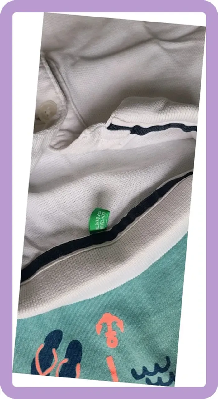 Lot de 3 t-shirts polos 8 ans - photo numéro 5