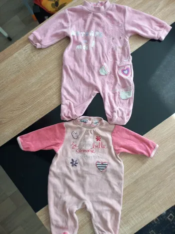 pyjamas bébé fille 3 mois