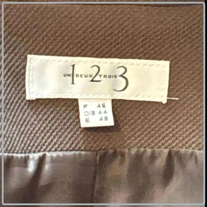 Ensemble tailleur veste taille 46 pantalon 44-46 - photo numéro 4