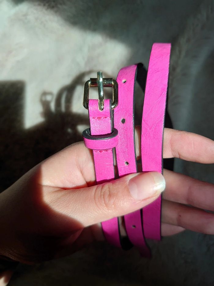Ceinture fushia