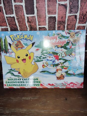 Calendrier de l'avent pokémon