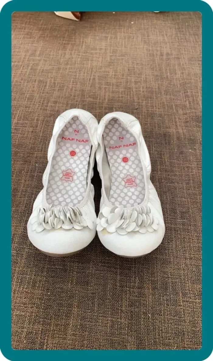 Ballerines blanches