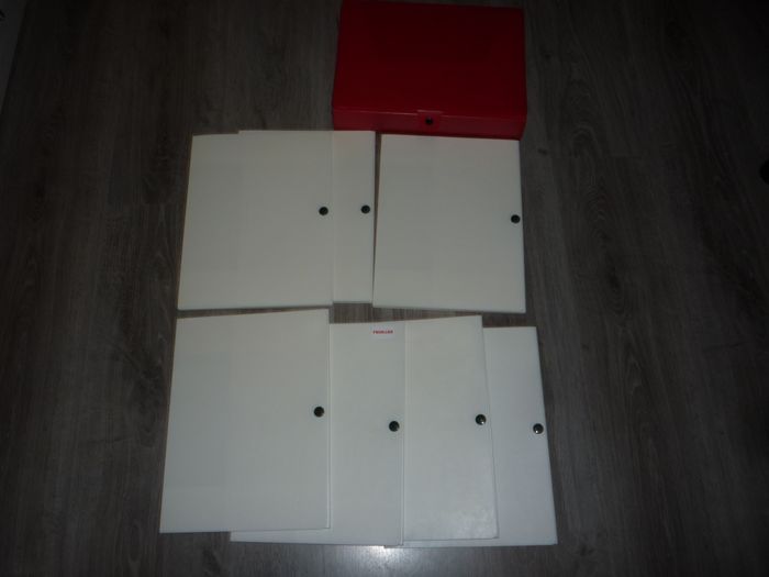 LOT DE 9 POCHETTES EN PLASTIQUE GRAND FORMAT - n°14