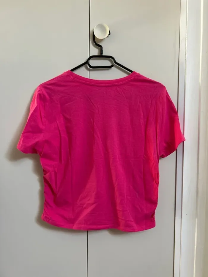 T shirt fushia Jennyfer - photo numéro 4
