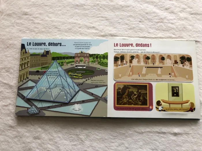 Mon livre animé Paris - nombreuses animations - pop-up - photo numéro 8