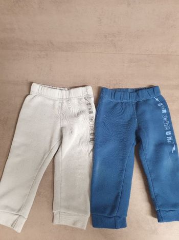 Lot de 2 pantalons 18 mois