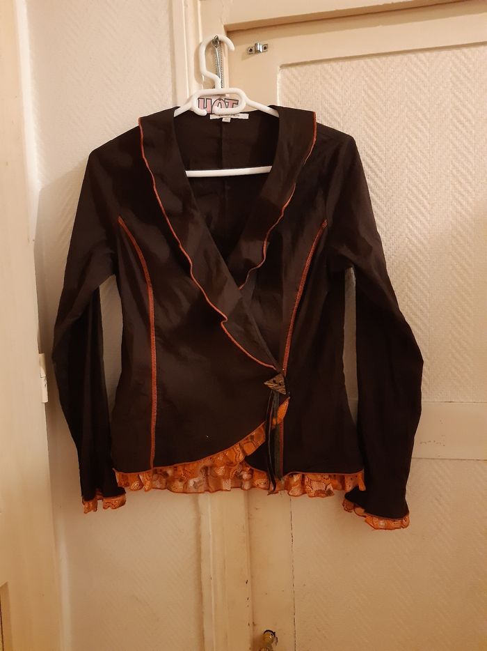 Tailleur jupe et veste femme taille 42 - photo numéro 4