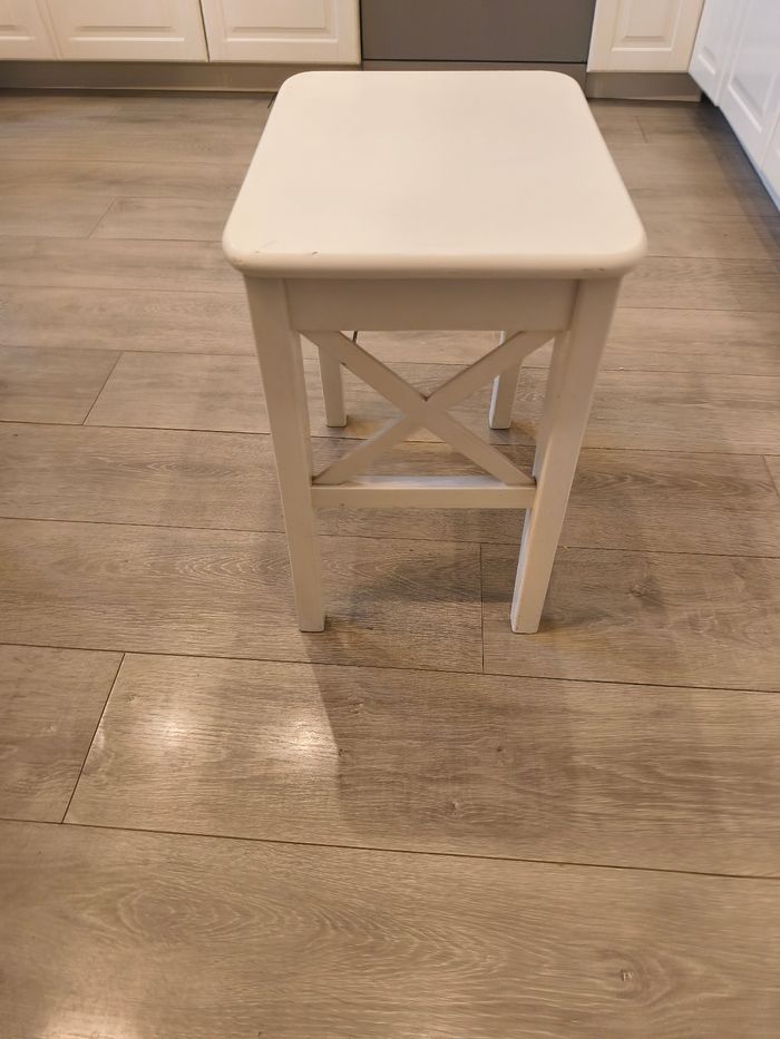 INGOLF Tabouret, blanc IKEA - photo numéro 4