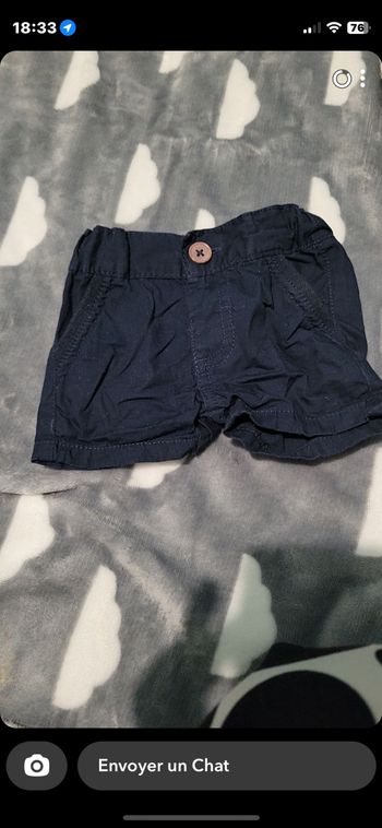 Short bleu marine