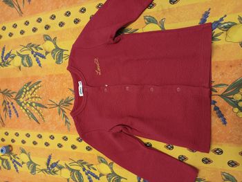 Gilet fille 24 mois gemo