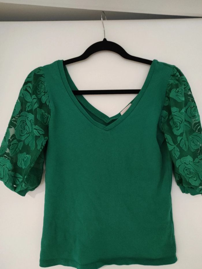 T-shirt manches bouffantes - photo numéro 3