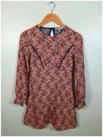 C5 robe rose imprimé Morgan 36
