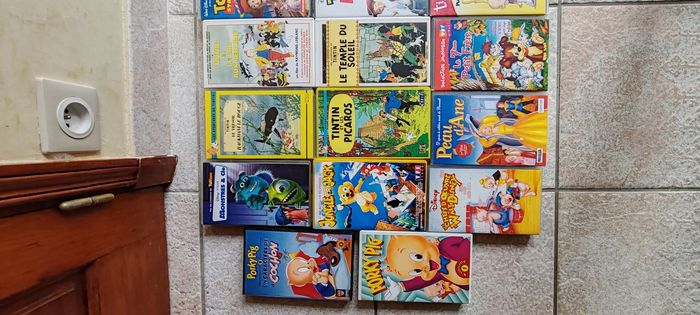 Cassettes VHS dessins animés - photo numéro 5