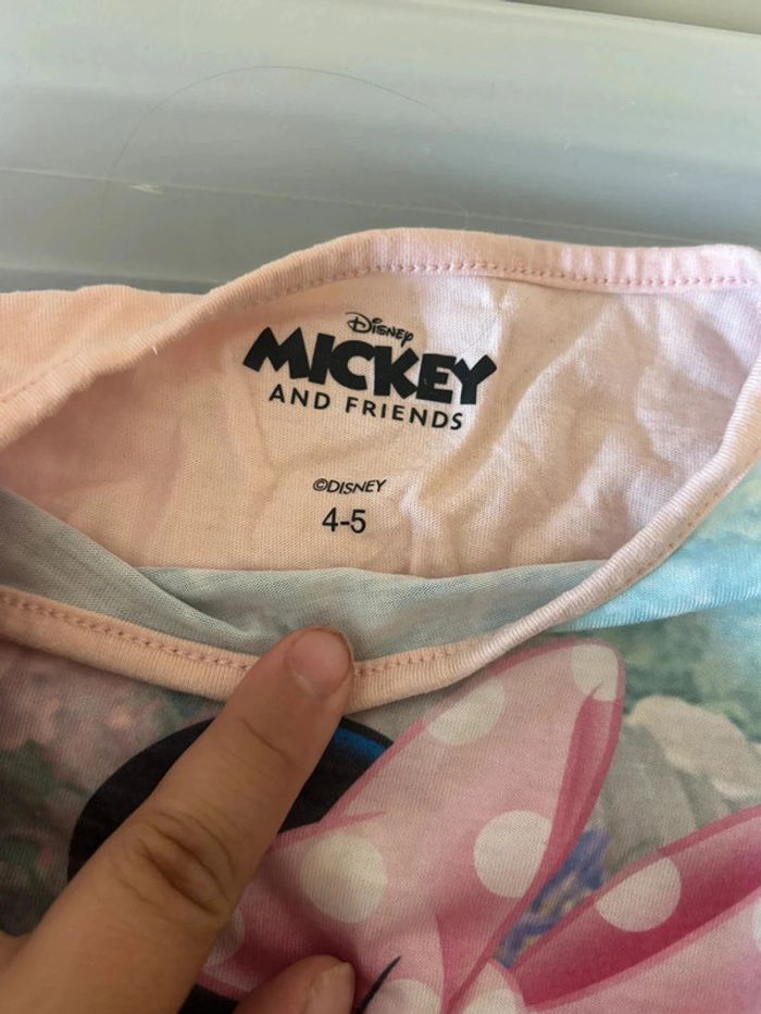 Ensemble Minnie taille 4-5ans marque disney - photo numéro 3