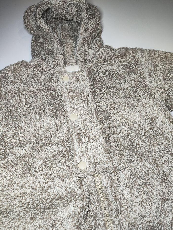 Combi combinaison combipilote pilote bebe 6 mois mixte garçon fille ours hiver - photo numéro 3