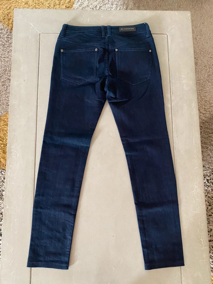 Jeans Burberry modèle Milbourne bleu marine foncé taille S / US 29 - photo numéro 2